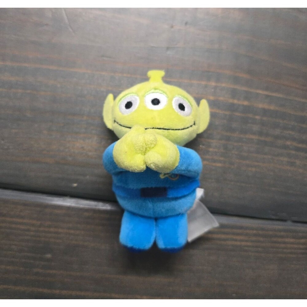 Disney Parks Pixar Toy Story 3-Eyed Alien Magnetic Hands 5" Plush Toy Doll